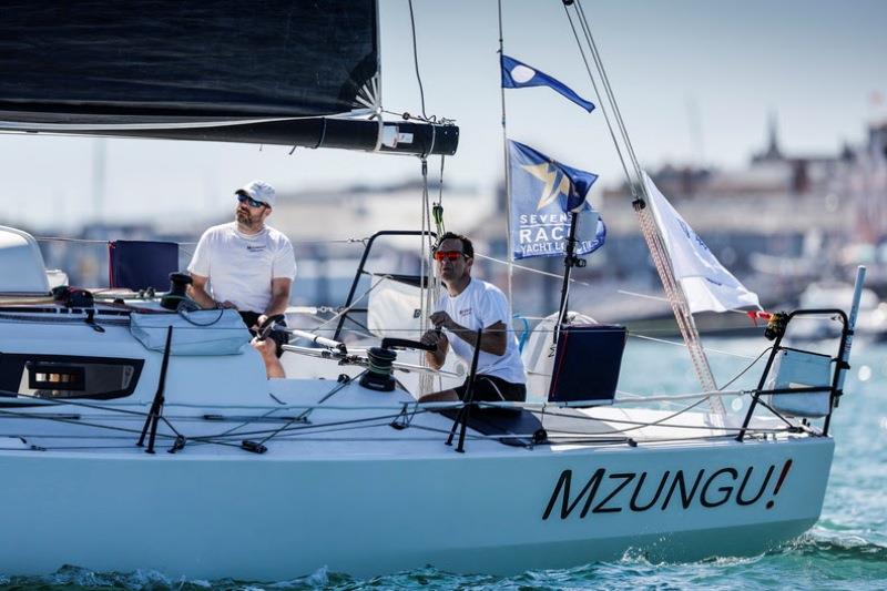 Sam White & Sam North racing JPK 1080 Mzungu! - 2022 Sevenstar Round Britain & Ireland Race, Day 2 photo copyright Paul Wyeth / pwpictures.com taken at Royal Ocean Racing Club and featuring the IRC class