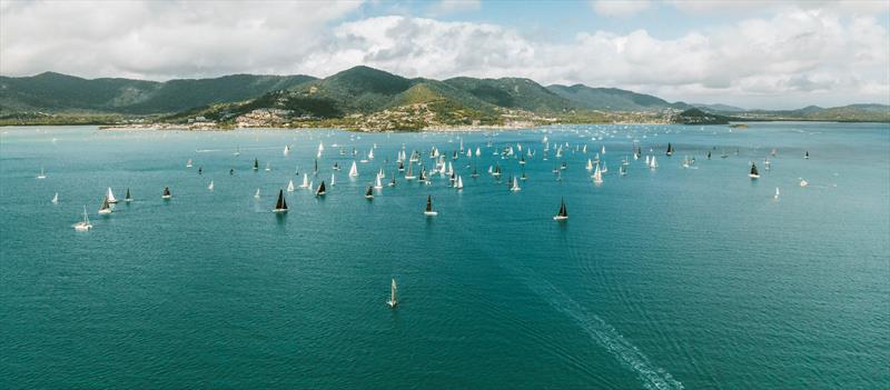 Airlie Beach Race Week 2022: Today's mass start - Colours and Clouds - photo © Shirley Wodson / ABRW