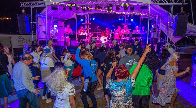 Crews rock to the music which happens nightly at WSC - Airlie Beach Race Week - photo © VAMPP Photography