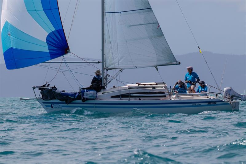 Renee Cordingly at the helm of Bella Amore - Airlie Beach Race Week 2022 - photo © Shirley Wodson / ABRW