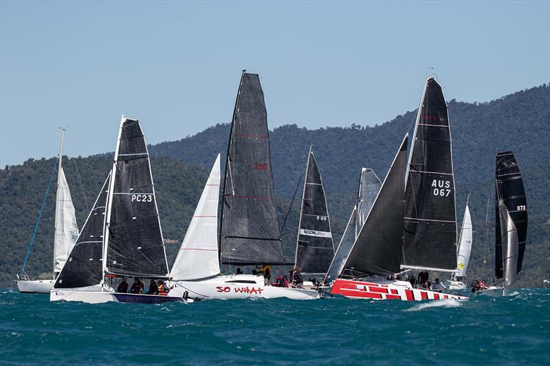 Trailable Division 1 away today - Airlie Beach Race Week photo copyright Shirley Wodson taken at Whitsunday Sailing Club and featuring the IRC class