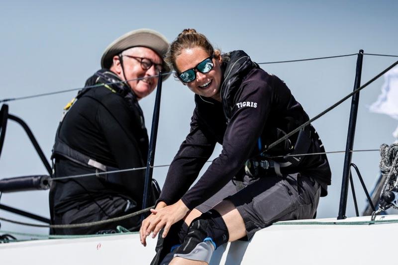 The most miles raced in the last 24 hours by a Two-Handed team is Gavin Howe and Maggie Adamson's Sun Fast 3600 Tigris - photo © Paul Wyeth / pwpictures.com