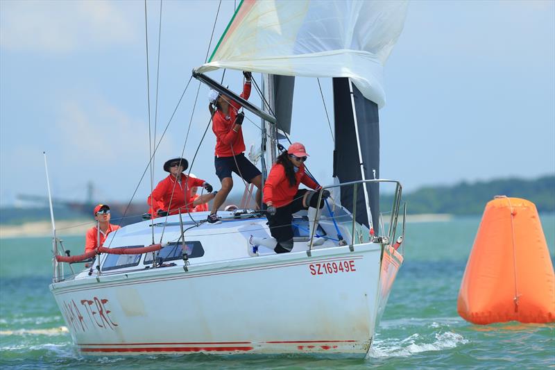 IRC fleet champions Waka Tere in action - 23rd SMU-RM Western Circuit Sailing Regatta - photo © Howie Choo