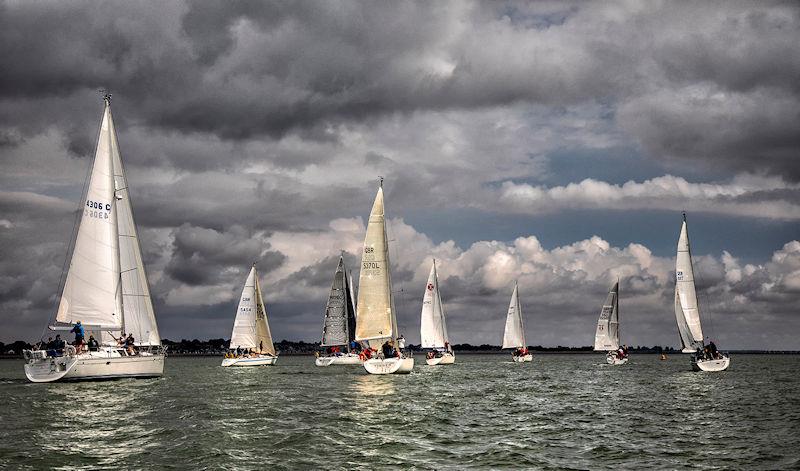 Local Handicap Cruisers during Mersea Week 2022 photo copyright Chrissie Westgate taken at West Mersea Yacht Club and featuring the IRC class