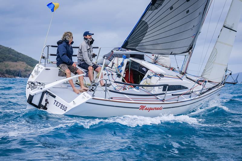 Trailable Masquerade on day 5 at 2022 Hamilton Island Race Week photo copyright Salty Dingo taken at Hamilton Island Yacht Club and featuring the IRC class