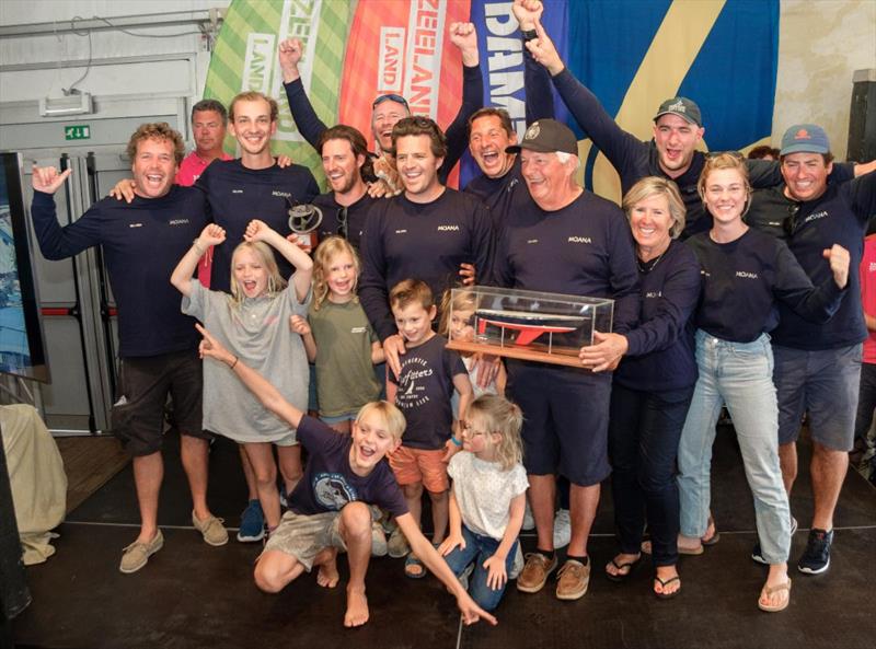 Team Moana celebrate their win at the IRC European Championship photo copyright Ronald den Dekker - WACON Images taken at  and featuring the IRC class