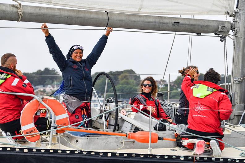 Marie Tabarly's historic 73 foot ketch Pen Duick VI was the winner of IRC One - Sevenstar Round Britain & Ireland Race - photo © James Tomlinson / RORC