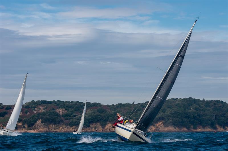 Sombrero during the Carey Olsen Jersey Regatta 2022 photo copyright Simon Ropert taken at Royal Channel Islands Yacht Club and featuring the IRC class