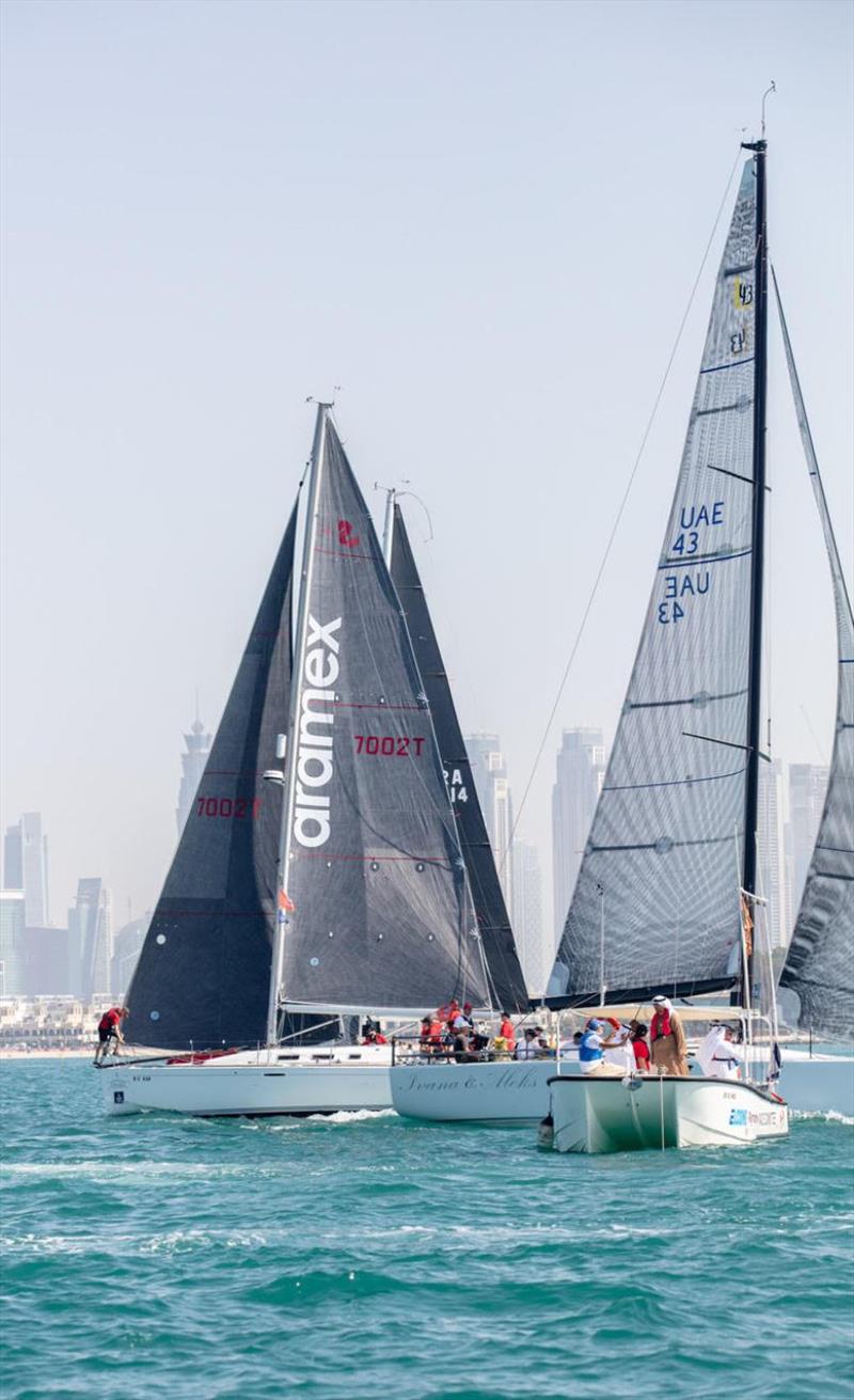 Aramex Dubai to Muscat Offshore Sailing Race photo copyright @piatorelli taken at Dubai Offshore Sailing Club and featuring the IRC class