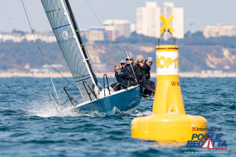 Competitive racing in Poole Bay - photo © David Harding / www.sailingscenes.com