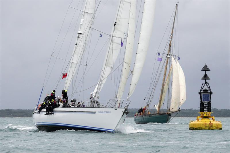 Donald Searle and Pegasus at Cowes Small Ships Race 2021 photo copyright Max Mudie / ASTO taken at Royal London Yacht Club and featuring the IRC class