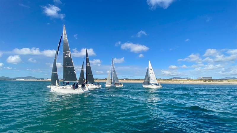 Pwllheli Autumn Challenge Series: Beautiful scenery and superb close racing photo copyright Sioned Owen taken at Pwllheli Sailing Club and featuring the IRC class