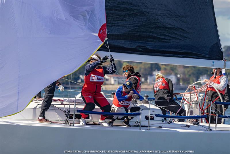 U. Wisconsin Madison, Overall Winners on TBD J 109 - Intercollegiate Offshore Regatta 2022 photo copyright Steve Cloutier taken at Storm Trysail Club and featuring the IRC class