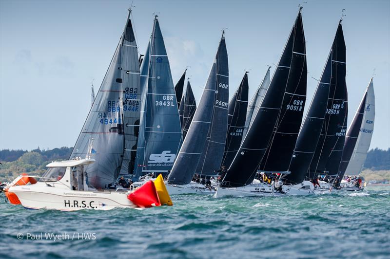 2022 Hamble Winter Series week 2 - photo © Paul Wyeth / www.pwpictures.com