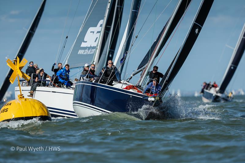 2022 Hamble Winter Series week 2 photo copyright Paul Wyeth / www.pwpictures.com taken at Hamble River Sailing Club and featuring the IRC class