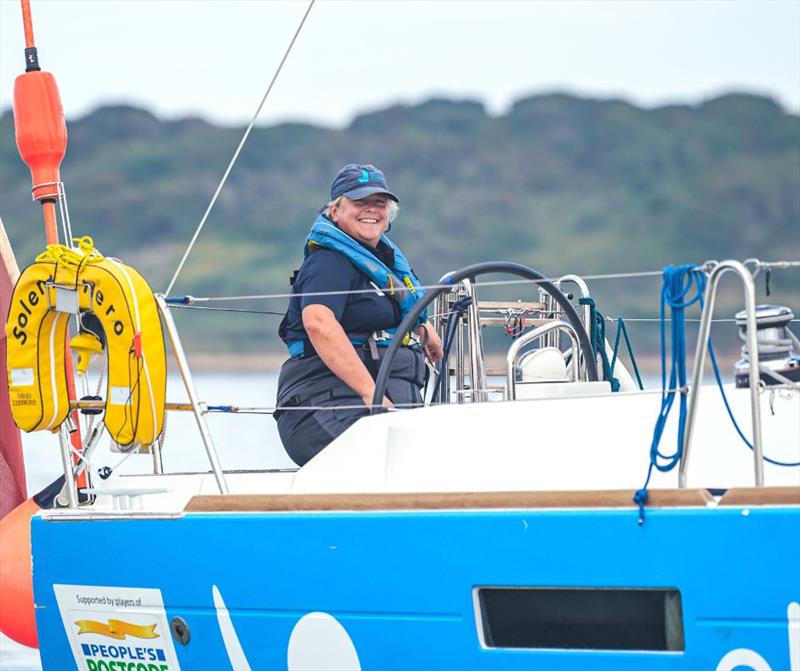 The Ellen MacArthur Cancer Trust skipper Liz Le Mare - photo © The Ellen MacArthur Cancer Trust 