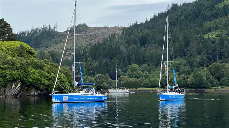 The Ellen MacArthur Cancer Trust  boats sailing photo copyright The Ellen MacArthur Cancer Trust  taken at  and featuring the IRC class