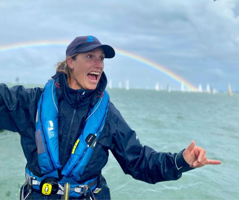 The Ellen MacArthur Cancer Trust skipper Becky Ellis photo copyright The Ellen MacArthur Cancer Trust  taken at  and featuring the IRC class