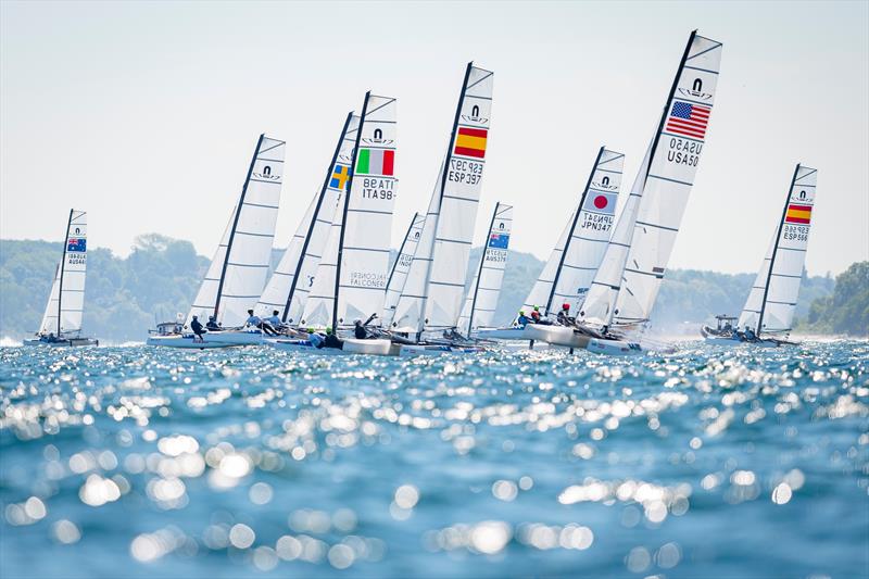 The international crews of the Olympic classes will kick off Kiel Week 2023 photo copyright Sascha Klahn / Kieler Woche taken at Kieler Yacht Club and featuring the IRC class