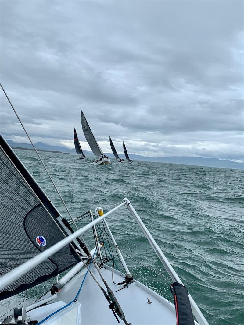 Pwllheli Autumn Challenge Series Week 4: Heading to Mark 6 - photo © Stuart Trunkfield