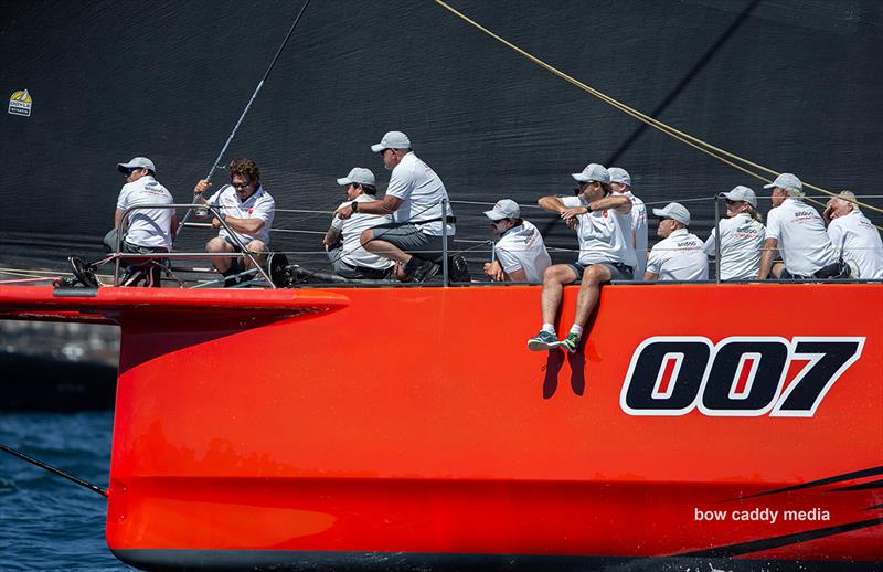 andoo Comanche crew in light air mode photo copyright Bow Caddy Media taken at Cruising Yacht Club of Australia and featuring the IRC class