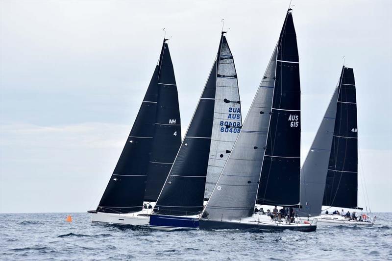 Division 1 start - 2022 Nautilus Marine Insurance Sydney Short Ocean Racing Championship photo copyright David Staley taken at Middle Harbour Yacht Club and featuring the IRC class