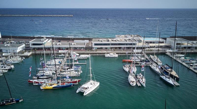 Many boats arrive early to prepare for the 3,000nm Atlantic race and make the most of the excellent facilities at Marina Lanzarote photo copyright RORC taken at Royal Ocean Racing Club and featuring the IRC class