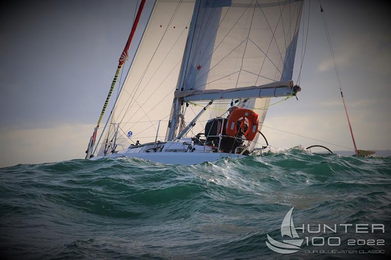 The Hunter 100! photo copyright Jack Buchan taken at Newcastle Cruising Yacht Club and featuring the IRC class