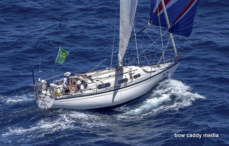 Currawong - Start of the 2022 Sydney Hobart race photo copyright Bow Caddy Media taken at Cruising Yacht Club of Australia and featuring the IRC class