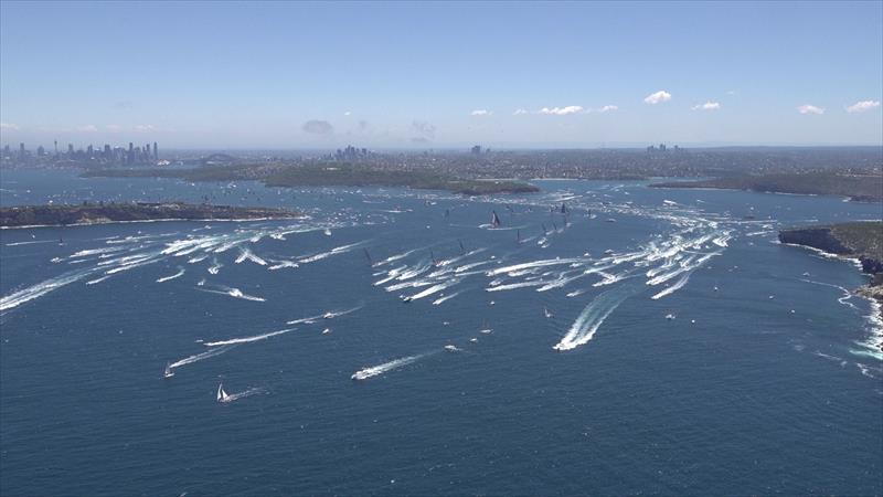 Let the 2022 Sydney Hobart race begin photo copyright Bow Caddy Media taken at Cruising Yacht Club of Australia and featuring the IRC class