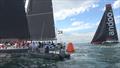 The trio of 100 footers at the start - Brisbane to Hamilton Island Yacht Race © Mike Middleton, RQYS