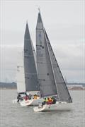 J'ronimo, Betty and Horse of Pride in IRC 2 on 2023 Warsash Spring Series Day 3 © Peter Bateson