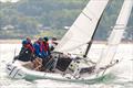 © David Harding / www.sailingscenes.com Woof, K9, H-Boat, during the 2023 Round the Island Race © David Harding / www.sailingscenes.com