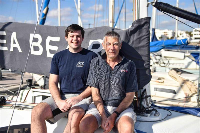 Peter Bacon is racing Sun Fast 3300 Sea Bear in IRC Two-Handed with his son Duncan photo copyright James Tomlinson / RORC taken at Royal Ocean Racing Club and featuring the IRC class