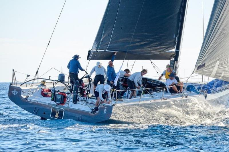 Currently leading IRC overall after corrected time - Eric de Turckheim's NMYD Teasing Machine photo copyright James Mitchell / RORC taken at Royal Ocean Racing Club and featuring the IRC class