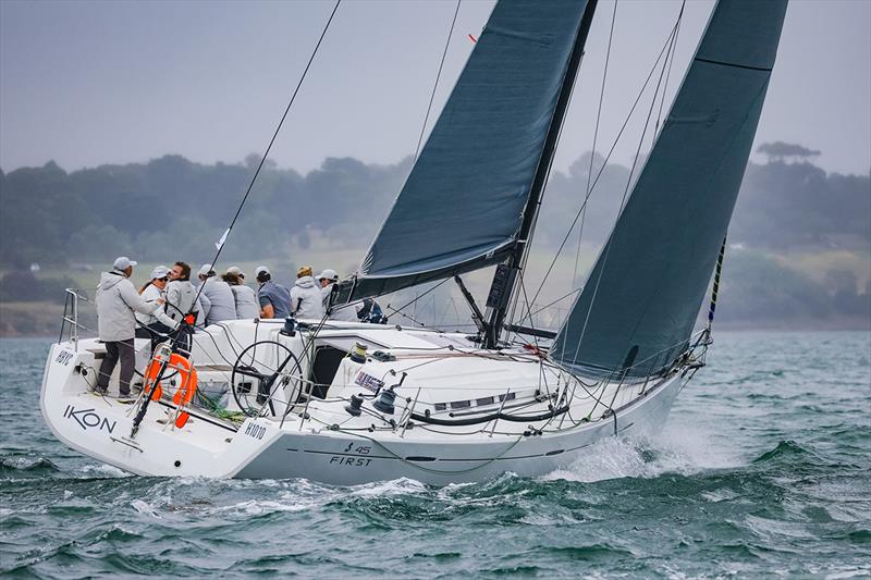 Ikon - had added another trophy to the cabinet - Festival of Sails photo copyright Salty Dingo taken at Royal Geelong Yacht Club and featuring the IRC class