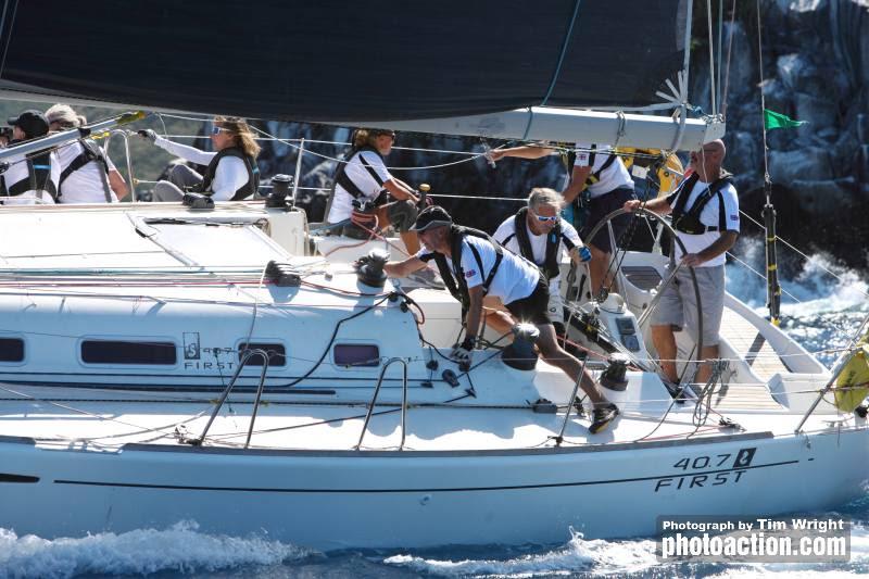 2023 Pure Grenada Sailing Week day 1 photo copyright Tim Wright / www.photoaction.com taken at  and featuring the IRC class