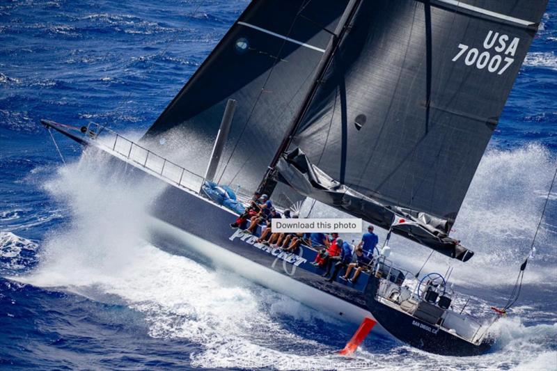 IRC Super Zero: Volvo 70 Pyewacket 70 (USA) owned by Roy P Disney - RORC Caribbean 600 photo copyright Sharon Green / Ultimate Sailing taken at Royal Ocean Racing Club and featuring the IRC class