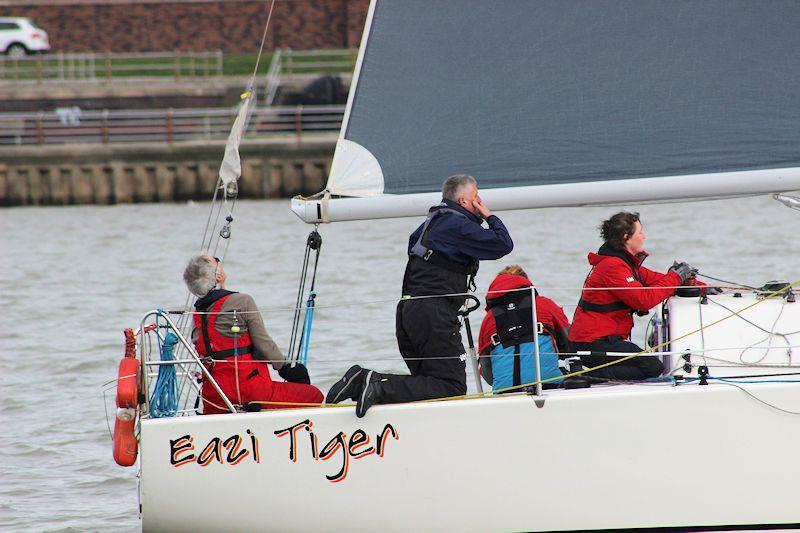 Eazi Tiger - Liverpool YC Brass Monkey Series race 5 photo copyright Alistair Roaf taken at Liverpool Yacht Club and featuring the IRC class