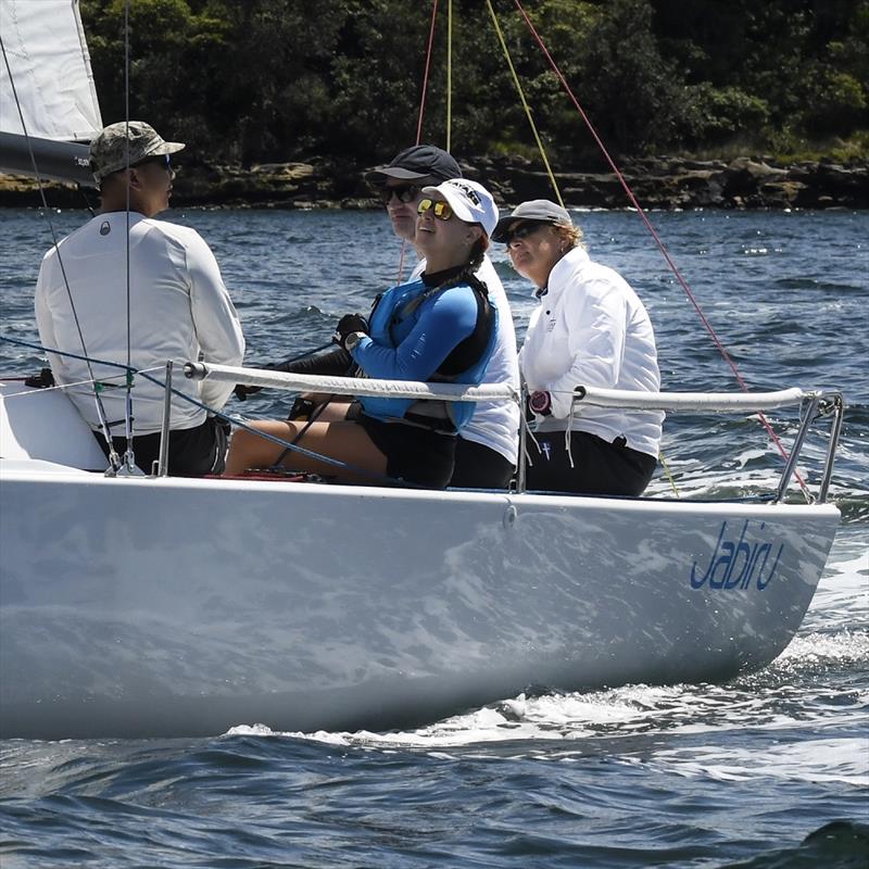 Karyn Gojnich (right) and crew on Jabiru - Nautilus Marine Insurance Sydney Harbour Regatta - photo © Marg Fraser-Martin