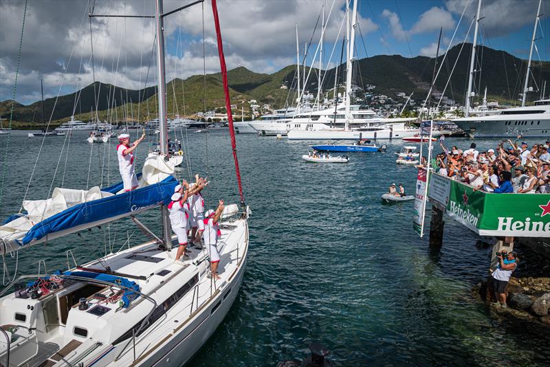 The final competition for the 43rd St. Maarten Heineken Regatta was the legendary Bridge Show in front of the Sint Maarten Yacht Club photo copyright Laurens Morel / www.saltycolours.com taken at Sint Maarten Yacht Club and featuring the IRC class