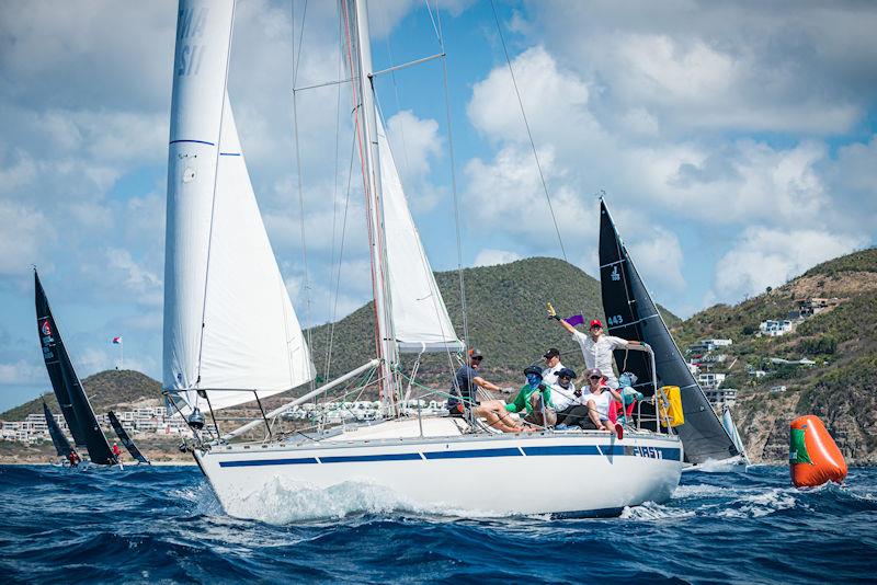 From Volvo ocean racers to cruisers in the Island Time Class, there was something for everyone to enjoy and have Serious Fun at the 43rd St. Maarten Heineken Regatta photo copyright Laurens Morel / www.saltycolours.com taken at Sint Maarten Yacht Club and featuring the IRC class