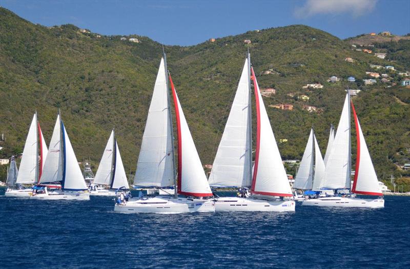 Ready to escape the cold winter back home - the lure of warm water, hot racing and great parties is the big attraction for many at the BVI Spring Regatta photo copyright Alastair Abrehart / Broadsword Communications taken at Royal BVI Yacht Club and featuring the IRC class