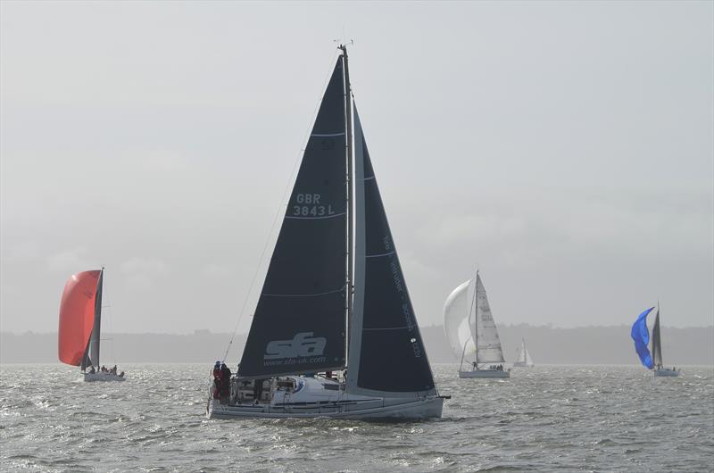 2023 Warsash Spring Series Day 1 photo copyright Peter Bateson taken at Warsash Sailing Club and featuring the IRC class