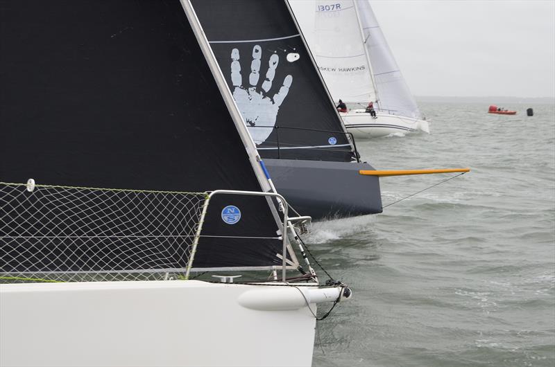 2023 Warsash Spring Series Day 1 photo copyright Peter Bateson taken at Warsash Sailing Club and featuring the IRC class