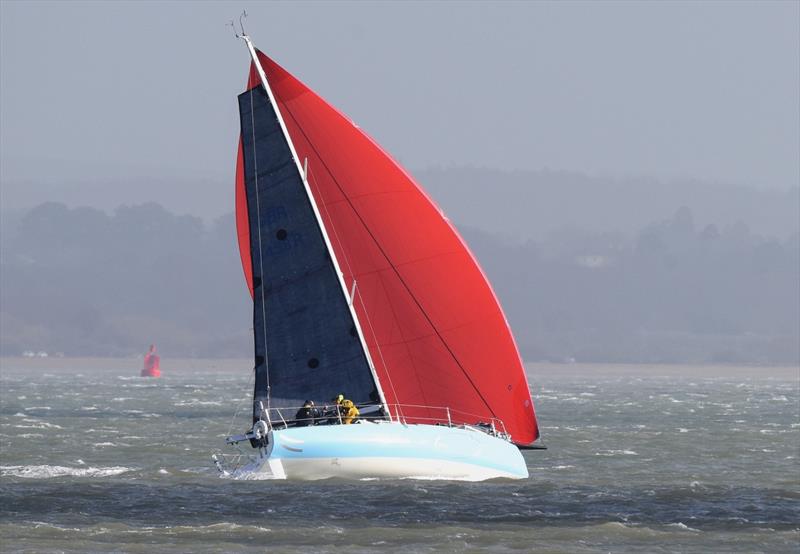 IRCRecords: Orbit sailing to the Nab Tower - photo © John Green 