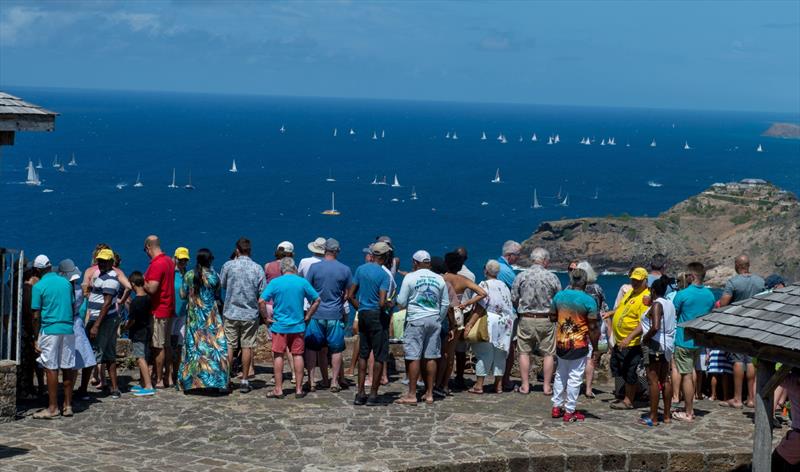 Individuals looking for a vigorous start to their day, can hike or walk up one of our established nature trails to elevated points over-looking the start area for the races - photo © Antigua Sailing Week