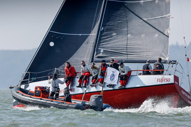 British Army Sailing Association's Sun Fast 3600 Fujitsu British Soldier, skippered by Henry Foster - 2023 RORC Easter Challenge - photo © Paul Wyeth / pwpictures.com