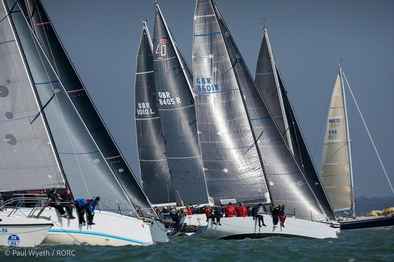 Lance Adams' Corby 33 OUI won five races to win IRC Two - 2023 RORC Easter Challenge - photo © Paul Wyeth / pwpictures.com