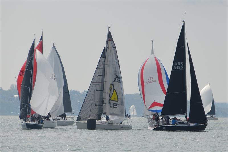Quokka leads IRC 3 during the Warsash Spring Championships Second Weekend - photo © Peter Bateson